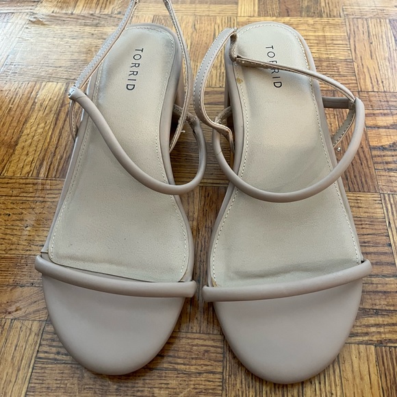 Torrid Nude Heels - Picture 1 of 4